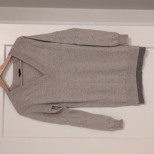 Theory cashmere tunic sweater, Sz S, Grey